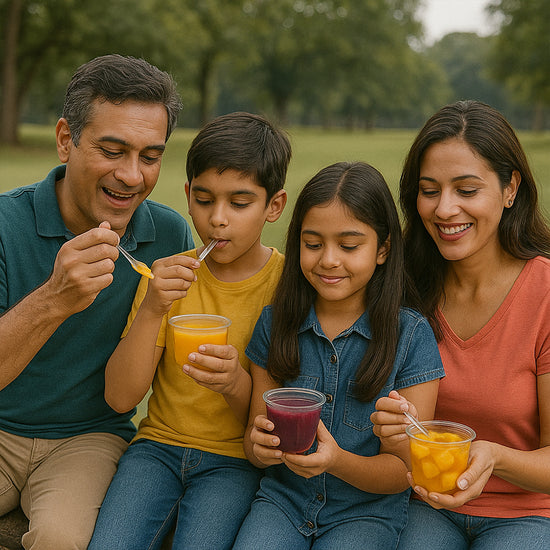 Mixed Fruit Medley & Chunks - 100g x 4 Cups