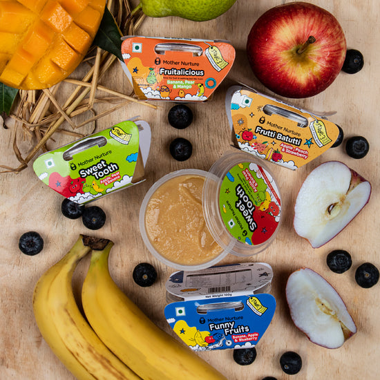 Sweet Tooth + Funny Fruits + Fruitalicious + Frutti Battuti (Multi-Pack) - 100g